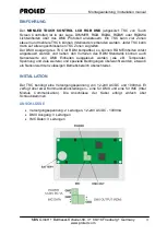 Preview for 3 page of PROLED Touch Control LCD RGB DMX User Manual