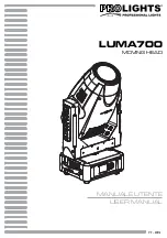 Prolight LUMA700 User Manual preview