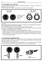 Preview for 20 page of Prolight LUMA700 User Manual