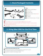 Preview for 2 page of PROLiNK Glee UW3 Quick Start Manual