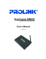 PROLiNK Hurricane 9000G User Manual preview