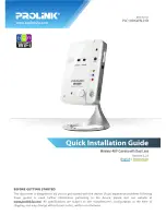 Preview for 1 page of PROLiNK PIC1006WN-HD Quick Installation Manual