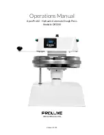 Proluxe Apex Pro X2 Operation Manual preview