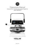 Proluxe DP2010PID Operation Manual preview