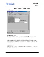 Preview for 7 page of Promag Mifare DESFire User Manual