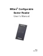 Promag Mifare MF7xx Series User Manual preview