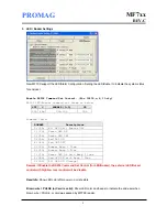 Preview for 9 page of Promag Mifare MF7xx Series User Manual