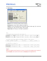 Preview for 13 page of Promag Mifare MF7xx Series User Manual