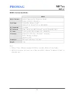 Preview for 15 page of Promag Mifare MF7xx Series User Manual