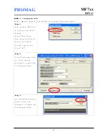 Preview for 23 page of Promag Mifare MF7xx Series User Manual
