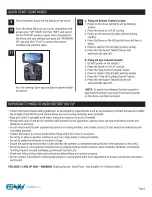 Preview for 3 page of PROMARK P70-CW Instruction Manual