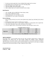 Preview for 2 page of Promaster INFRARED REMOTE CONTROL for Sony Operating Instructions