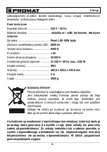 Preview for 23 page of PROMAT 4000873348 Original Instruction Manual