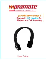 Promate proHarmony User Manual preview