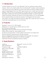 Preview for 2 page of Promate Slender Multipoint Pairing User Manual