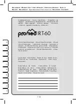 Preview for 114 page of ProMed IRT-60 Instruction Leaflet