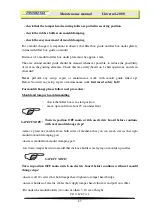 Preview for 47 page of Prometal UNIVERSAL 1000 Maintenance Manual