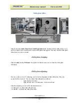 Preview for 81 page of Prometal UNIVERSAL 1000 Maintenance Manual