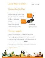 Preview for 8 page of promethean ActiVote Quick Start Manual