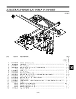 Preview for 21 page of pronovost P-50710/4E Operator And Parts Manual