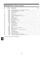 Preview for 26 page of pronovost P-509-60 Assembly/Operators/Parts Manual