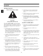 Preview for 6 page of pronovost P-982TRC-150 Operator'S & Parts Manual