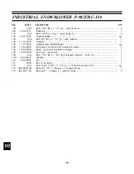 Preview for 20 page of pronovost P-982TRC-150 Operator'S & Parts Manual