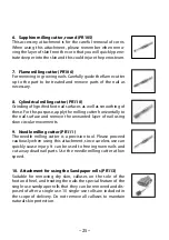 Preview for 25 page of Prorelax Premium 12117 Instruction Manual