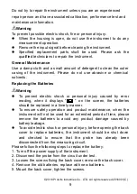 Preview for 10 page of Pro's Kit MT-1509 User Manual