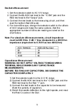 Preview for 10 page of Pro's Kit MT-2018 User Manual