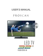 Preview for 1 page of ProScan PLDED3273-UK User Manual