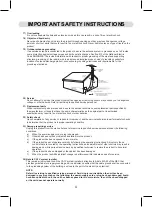 Preview for 4 page of ProScan PRCD838BT Instruction Manual