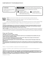 Preview for 2 page of ProScan PS27500YX2AN User Manual