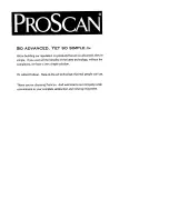 Preview for 2 page of ProScan PS52690 User Manual