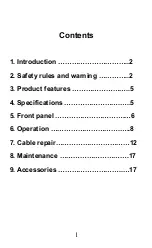 Preview for 2 page of ProsKit 15-AT002 User Manual