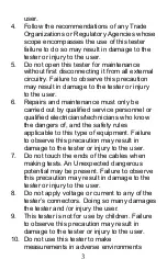 Preview for 4 page of ProsKit MT-7057N User Manual