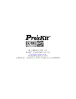 Preview for 20 page of Pro'sKit 3PK-NT023N User Manual