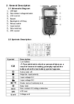 Preview for 5 page of Pro'sKit MT-1220 User Manual