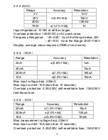 Preview for 4 page of Pro'sKit MT-1270 User Manual