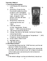 Preview for 7 page of Pro'sKit MT-1270 User Manual