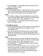 Preview for 8 page of Pro'sKit MT-1270 User Manual