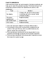 Preview for 13 page of Pro'sKit MT-1270 User Manual