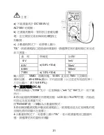 Preview for 32 page of Pro'sKit MT-1820 User Manual