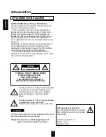 Preview for 2 page of Proson RV-2300DTS (Swedish) Instruktionsbok