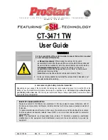 ProStart CT-3471 TW User Manual preview