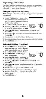 Preview for 7 page of Prostat PRS4110 User Manual