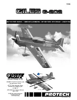 protech GILES G-202 Instruction Manual preview