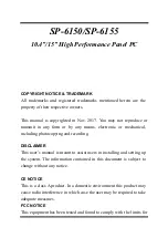 Preview for 2 page of protech SP-6150 User Manual