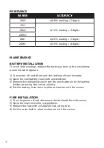 Preview for 12 page of protech XC5078 User Manual