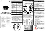 Proteco RF 36 Installation And Use Manual preview